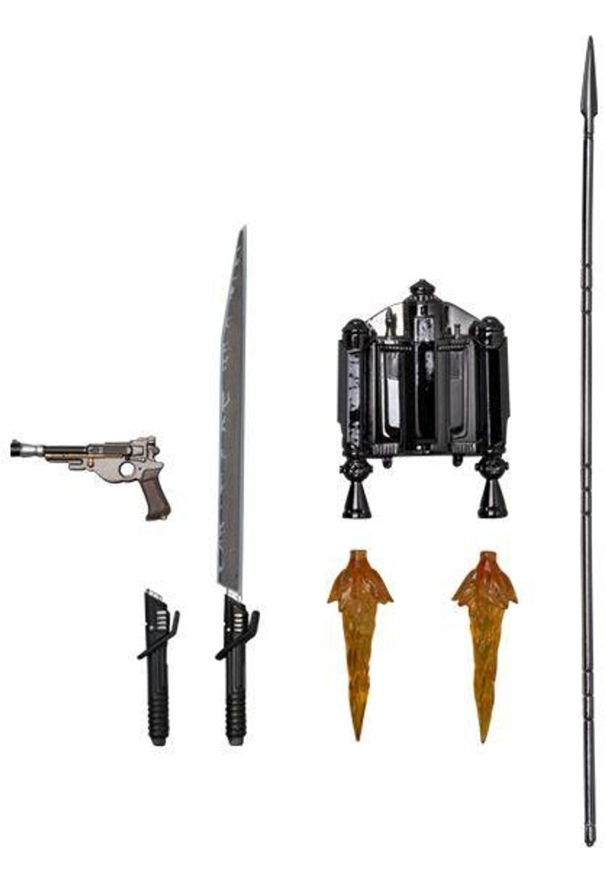 Star Wars MAFEX The Mandalorian (Celebration Exclusive Chrome Version) - Action Figures