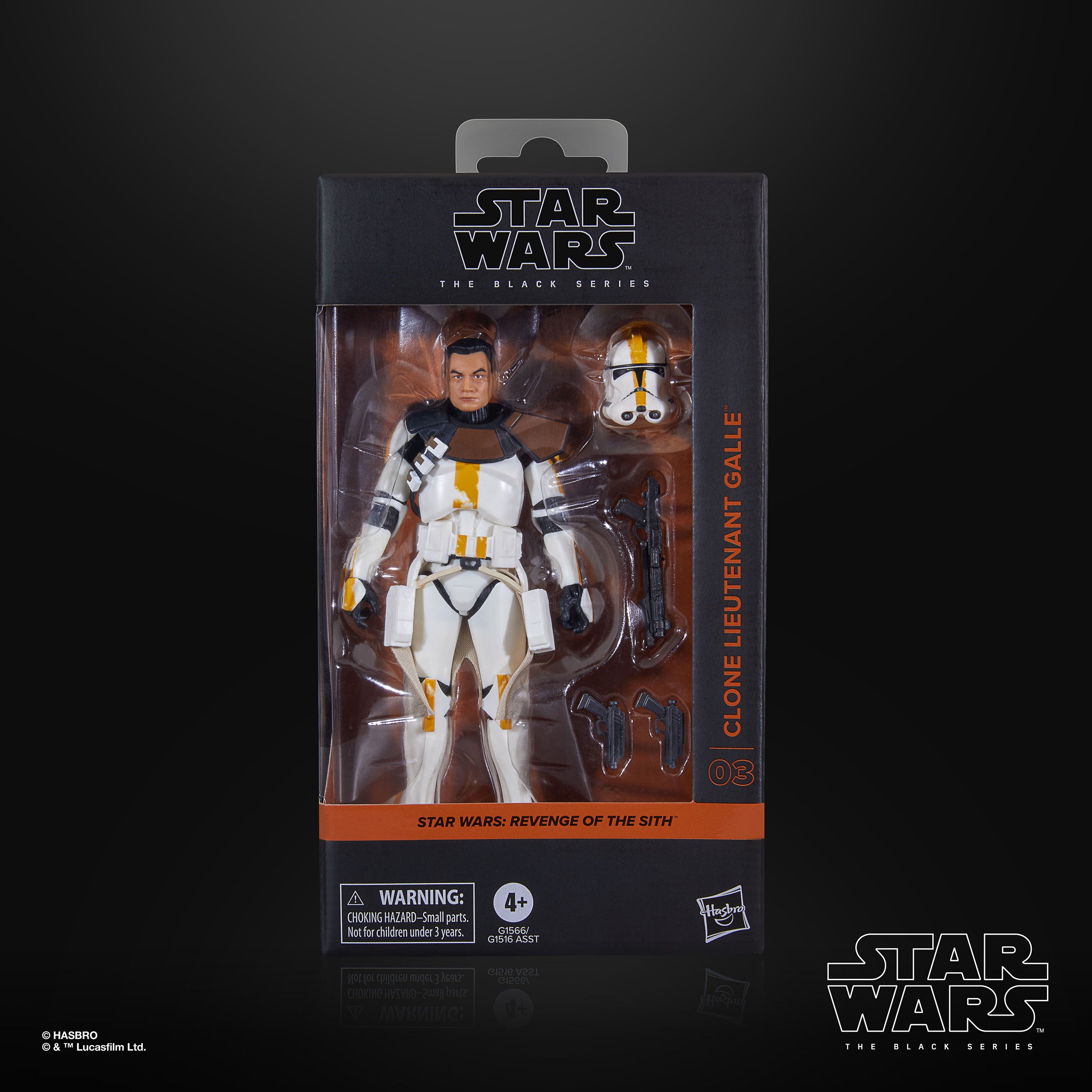 Star Wars The Black Series Clone Lieutenant Galle - Action Figures