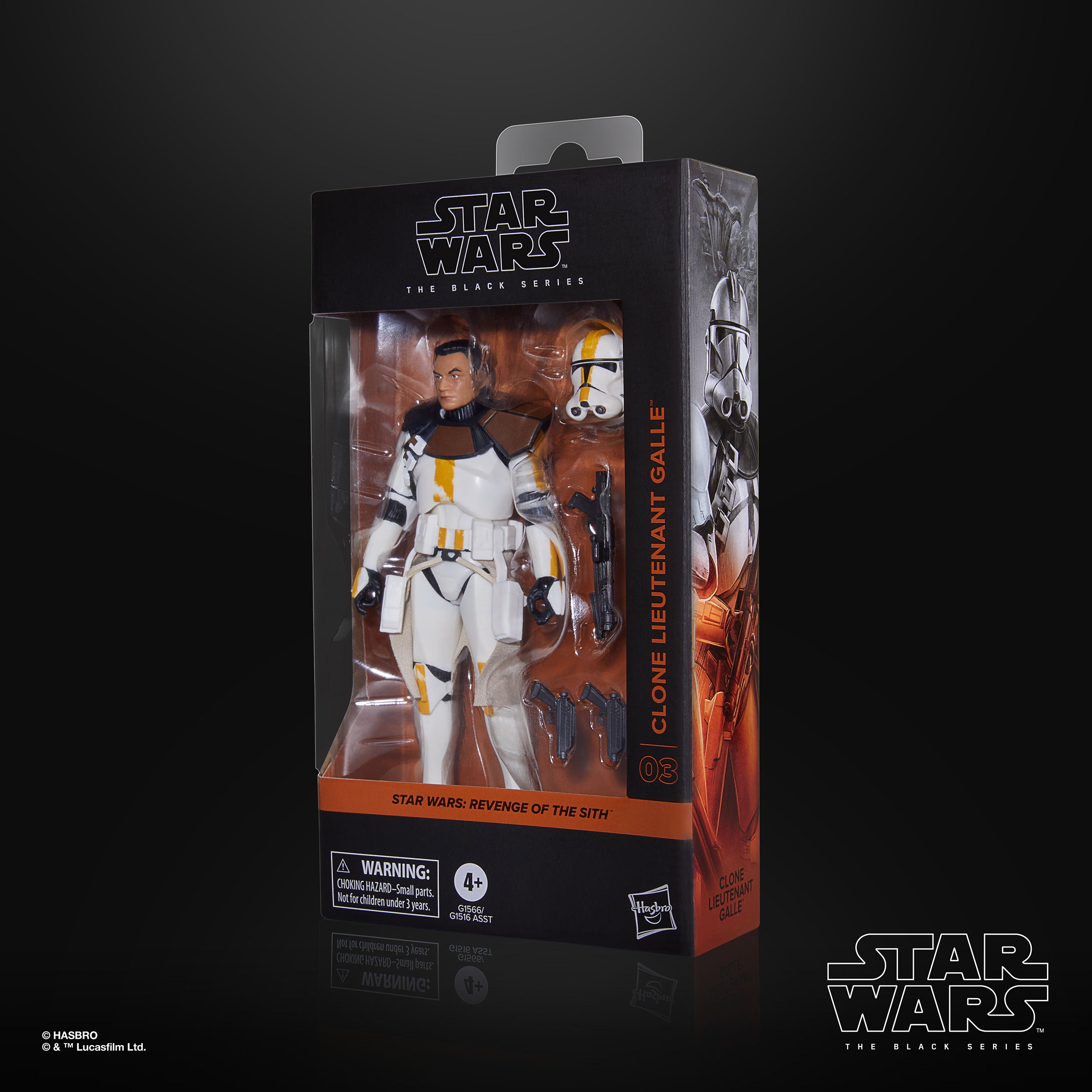 Star Wars The Black Series Clone Lieutenant Galle - Action Figures