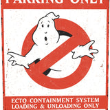Ghostbusters "No Parking" Metal Sign