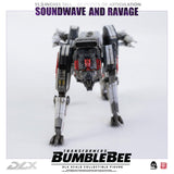 Transformers: Bumblebee DLX Scale Collectible Series Soundwave and Ravage
