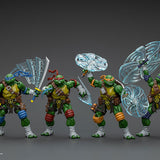 Joy Toy Teenage Mutant Ninja Turtles 1:18 Scale COMPLETE SET OF 4 TURTLES (Reissue)