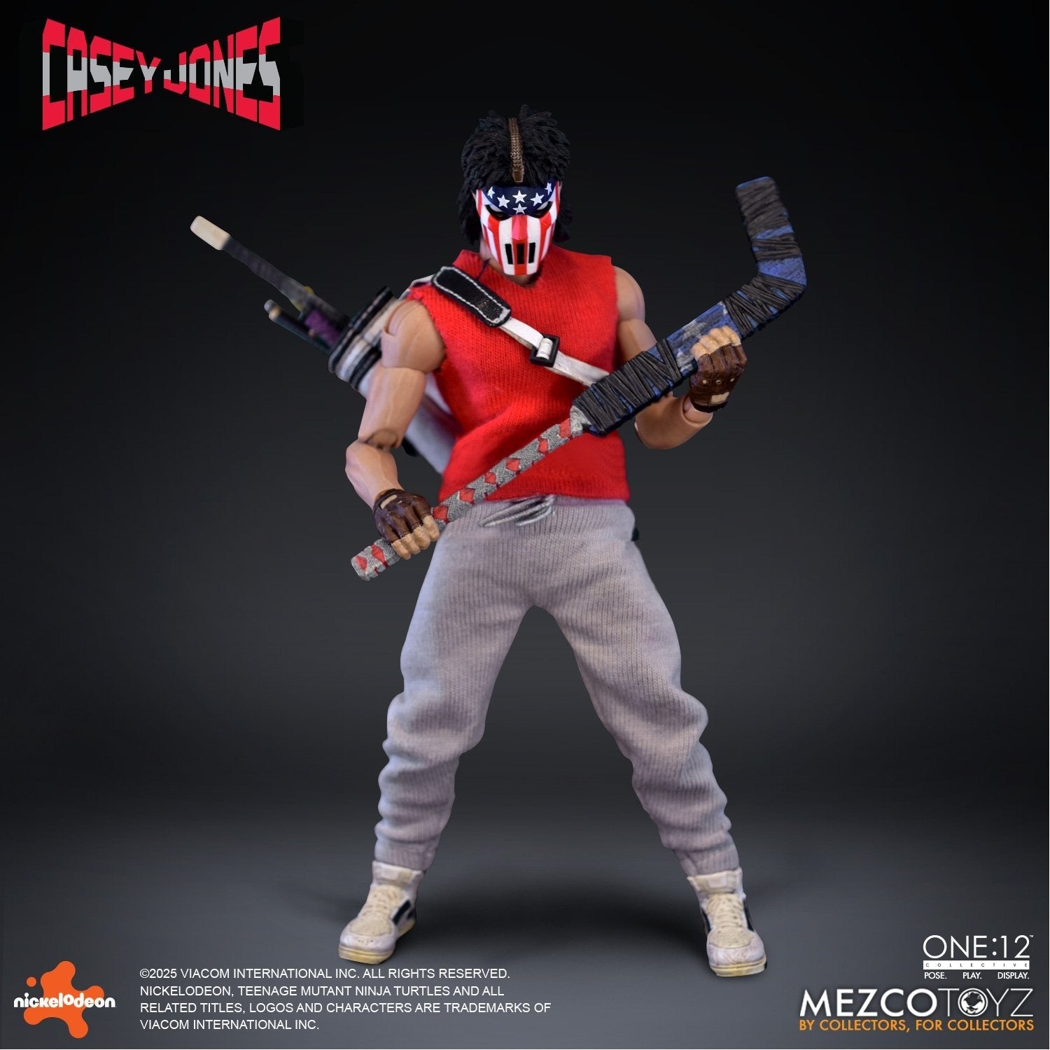 Teenage Mutant Ninja Turtles Mezco One:12 Collective Casey Jones - Action Figures