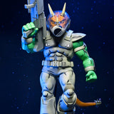 NECA Teenage Mutant Ninja Turtles Mirage Shock Commando Triceraton