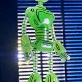 NECA Teenage Mutant Ninja Turtles Mirage Glow-In-The-Dark Transmat Fugitoid