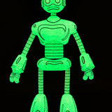 NECA Teenage Mutant Ninja Turtles Mirage Glow-In-The-Dark Transmat Fugitoid