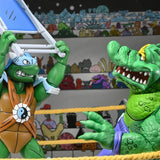 NECA Teenage Mutant Ninja Turtles Stump Wrestling Turtle 4-Pack (Archie Comics)