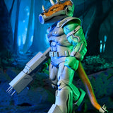 NECA Teenage Mutant Ninja Turtles Mirage Shock Commando Triceraton