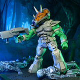 NECA Teenage Mutant Ninja Turtles Mirage Shock Commando Triceraton