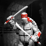 NECA Teenage Mutant Ninja Turtles Mirage Black & White First Turtles 2-Pack