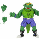 NECA Teenage Mutant Ninja Turtles Stump Wrestling Leatherhead (Archie Comics)