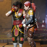 NECA Teenage Mutant Ninja Turtles Casey Marie with Baby Odyn & Uno (The Last Ronin- The Lost Years)
