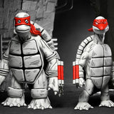 NECA Teenage Mutant Ninja Turtles Mirage Black & White First Turtles 2-Pack