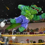 NECA Teenage Mutant Ninja Turtles Stump Wrestling Leatherhead (Archie Comics)