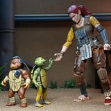 NECA Teenage Mutant Ninja Turtles Grammy April with Baby Yi & Moja (The Last Ronin- The Lost Years)