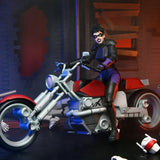 NECA Teenage Mutant Ninja Turtles Casey Marie with Motorcycle (The Last Ronin)