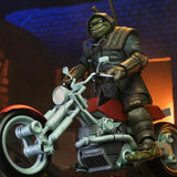 NECA Teenage Mutant Ninja Turtles Casey Marie with Motorcycle (The Last Ronin)