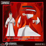 Mezco Samurai Jack 5 Points Deluxe Action Figure Set