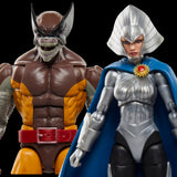 Marvel Legends Wolverine 50th Anniversary Brood Wolverine and Lilandra Neramani 2-Pack